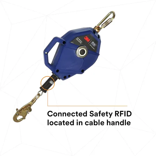 Miniatura 5 de 3M DBI-SALA Smart Lock Autoretráctil Lifeline 3503803, cable galvanizado, azul, 20 pies (19.7 ft) 1 Ea/Case