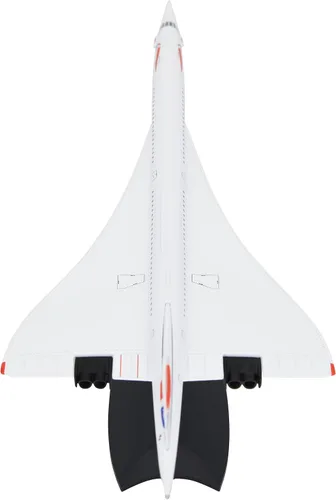 Miniatura 6 de TANG DYNASTY 1:200 Concorde British Airways Modelo de avión de metal modelo de avión de juguete