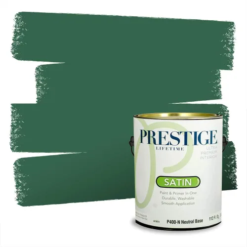 Miniatura 1763 de Prestige Paints - pintura de exterior y pintura de imprimación en una, E100-T-6006-10AVP