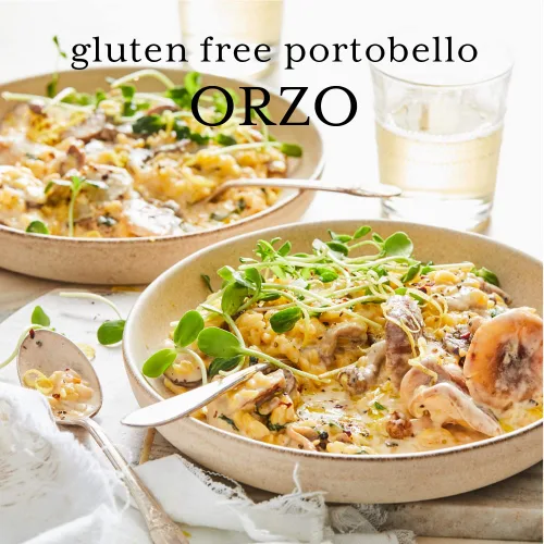 Miniatura 6 de DeLallo Pasta Orzo sin gluten, hecha con maíz y arroz, sin trigo, bolsa de 12 onzas, paquete de 12
