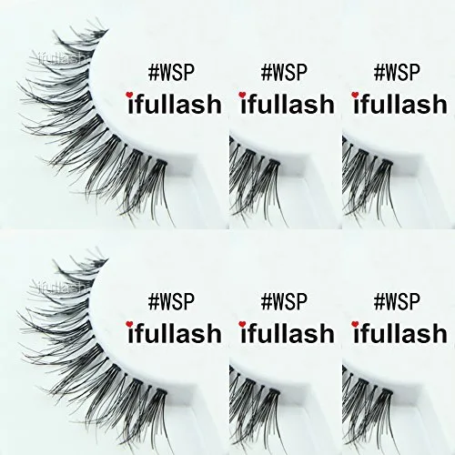 Miniatura 2 de #WSP, 6 pares de pestañas ifullash 100% cabello humano