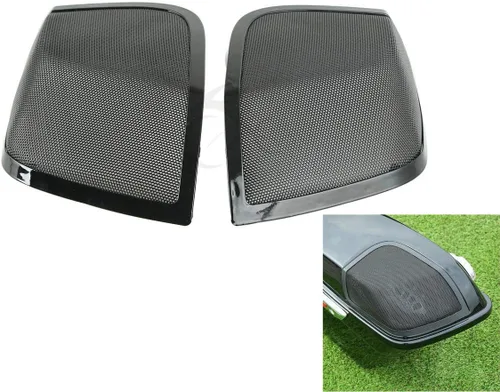 Miniatura 11 de TCMT 6.5" Tapa de altavoz para alforja de motocicleta. Compatible con Harley 2014-2024 Touring, Street Glide, Road King, Road Glide, Electra Glide