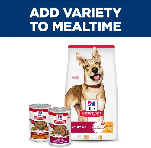 Miniatura 8 de Comida enlatada guisada dietética para perros Hill's Science, 12.5 onzas, paquete de 12, Adulto
