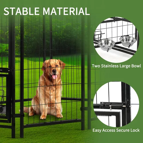 Miniatura 4 de Perrera para perros al aire libre