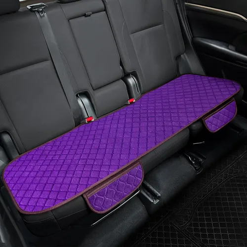 Miniatura 14 de surpassme - Fundas de asiento delantero y trasero de automóvil, universales, accesorios de automóvil, fundas con bolsillos de almacenamiento