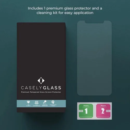 Miniatura 3 de Casely Protector de pantalla de vidrio templado para iPhone 11 Pro Max/iPhone XS Max