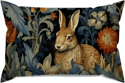 Miniatura 131 de ArogGeld Fundas de Almohada Euro Sham Florales Verde y Blanco Gris Estilo Chinoiserie Funda de Almohada Asiática Funda de Cojín Decorativo 18x18