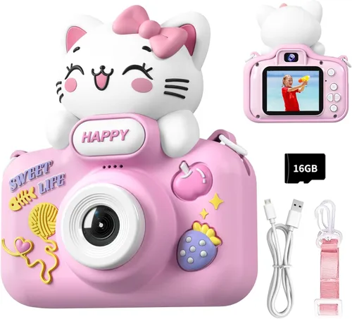 Miniatura 9 de Cámara digital 4K para fotografía y vlogging, cámara de YouTube con pantalla abatible de 180° de 3 pulgadas, enfoque automático, WiFi, zoom 18X