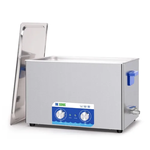 Miniatura 17 de DK SONIC Limpiador Ultrasónico, 1.5L 60W Limpiador Ultrasónico de Joyería de Acero Inoxidable con Cesta de Limpieza, Temporizador Mecánico