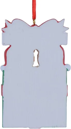 Miniatura 5 de Adornos de Navidad familiares personalizados 2023 – Adorno de Navidad de familia de 2 osos – Decoración de árbol de caja de regalo de oso