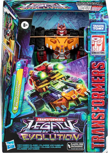 Miniatura 2 de Transformers Toys Legacy Evolution Voyager Class Comic Universe Bludgeon Toy - Figura de acción para niños y niñas a partir de 8 años