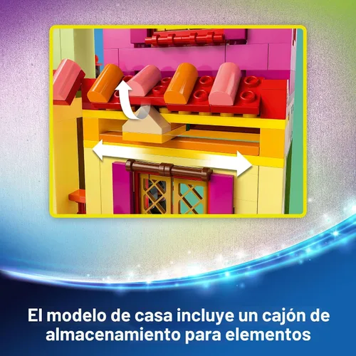 Miniatura 4 de LEGO Disney Encanto La Casa Mágica de los Madrigal Juguete, Set de Construcción para Niños, Figura de Muñeca de la Princesa Mirabel, Juguete