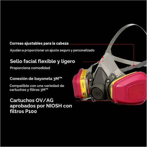 Miniatura 3 de 3M Professional Multi-Purpose Respirator