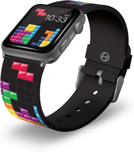 Miniatura 5 de Hyperkin Correa de reloj oficial de liberación rápida Tetris para reloj inteligente/relojes tradicionales (gota de corazón)
