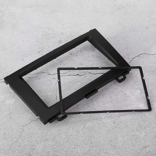 Miniatura 5 de Fydun Panel estéreo de audio, DVD de coche estéreo de audio fascia panel de tablero 2 Din Frame Trim Kit negro para CRV 07-10