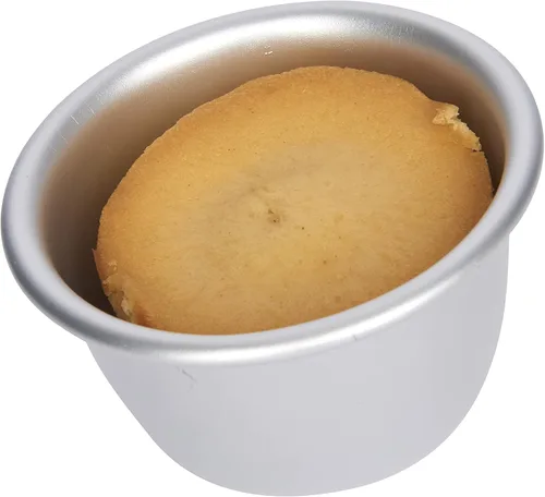 Miniatura 2 de KitchenCraft Juego de 4 moldes para pudín de aluminio anodizado, 3.0 in