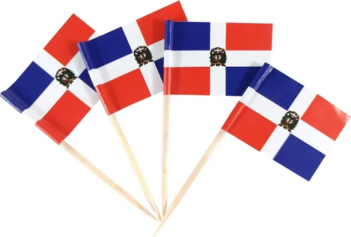 Miniatura 32 de JBCD Bandera afroamericana con palillo de dientes panafricano, mini banderas negras de liberación para cupcakes, 200