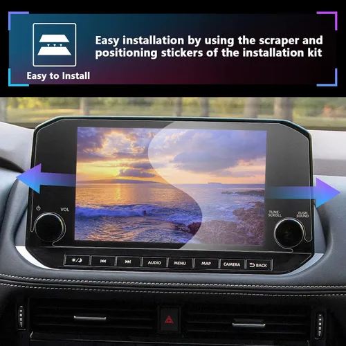Miniatura 6 de SXCY Protector de pantalla Pathfinder 2022-2024 2025 (solo para SL/Platinum de 9 pulgadas) para Nissan Pathfinder 2022-2024 2025 Accesorios pantalla