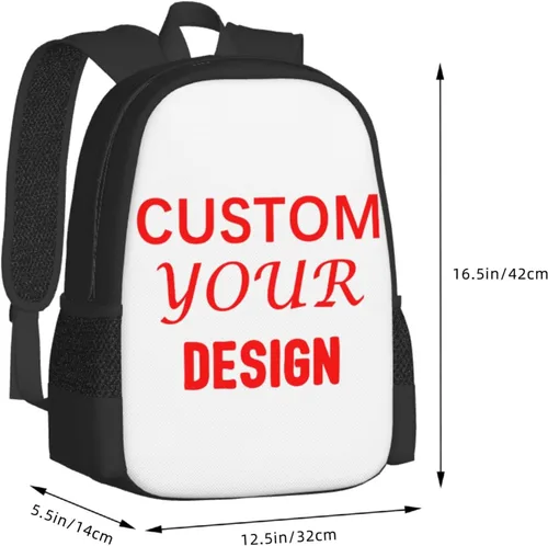 Miniatura 3 de Mochila personalizada Mochila personalizada Hombro de gran capacidad Agregue su propio nombre Mochila de viaje