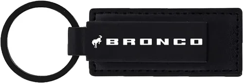 Ford Bronco Llavero con Anilla, Etiqueta y Porta Llave Negro D