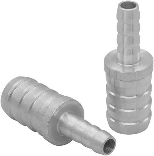Miniatura 7 de Acoplador de empalme de púa de manguera de 1-1/4" a 1-1/2" pulgadas, accesorio de reparación, conector adaptador de aluminio para radiador