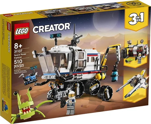 Miniatura 4 de LEGO Creator 31107 Space Rover Explorer 31107 Juguete de construcción para niños que aman el juego imaginativo, el espacio y las aventuras