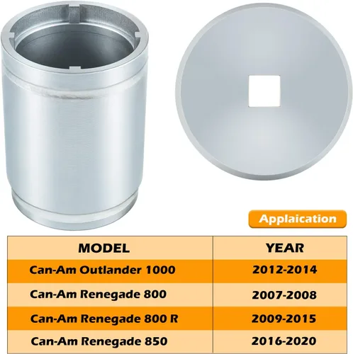 Miniatura 3 de Yoursme Llave de extracción de brazo trasero para Can-Am Outlander/Renegade ATV 2007-2020