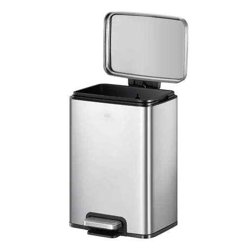 Miniatura 3 de EKO Madison - Basurero de acero inoxidable cepillado de 3.2 galones/12 litros para baño, cubo de basura o cubo de reciclaje, forro