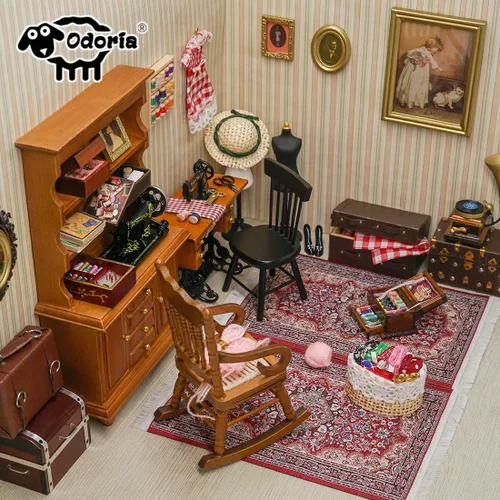Miniatura 8 de Odoria 1/12 Casa de muñecas en miniatura Accesorios de decoración navideña