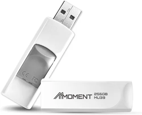 Miniatura 15 de MMOMENT Unidad flash USB 3.1 Gen1 de 64 GB MU39, velocidad de lectura de hasta 100 MB/s, diseño retráctil