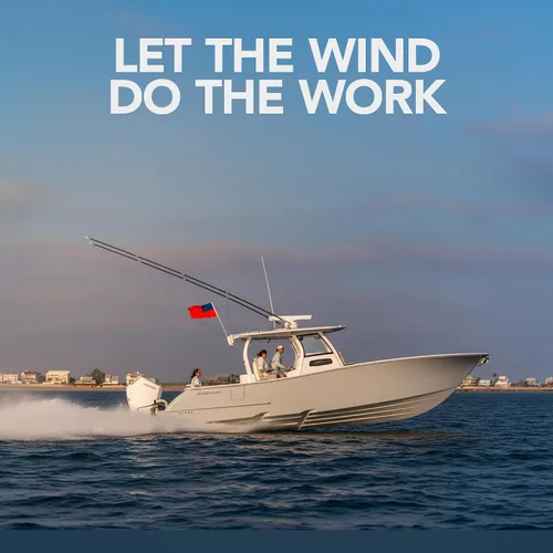 Miniatura 6 de South Wind Designs Soporte para caña de barco con soportes giratorios, kit de asta de bandera premium con soportes giratorios para lanzacohetes