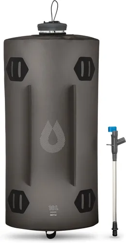 Miniatura 10 de HydraPak Seeker - Almacenamiento de agua plegable para acampar (6 litros), sin BPA y PVC, bolsa de depósito de hidratación, a prueba de fugas