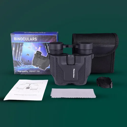 Miniatura 6 de Binocular compacto de 12 x 25 para adultos, niños Travel Case, Long Distance View, Low Light Clear Vision, Waterproof, Hunting, Birdwatching