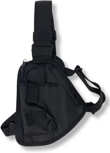 Miniatura 6 de RCH-100 - Arnés de radio para el pecho, funda de radio con bolsa de radio para radio de mano Motorola y Walkie Talkies RCH-100, fabricado en Estados