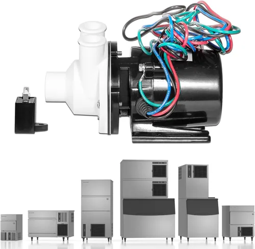 APTA92P10WD1 Conjunto de motor de bomba de agua para Hoshizaki APTA92P10WD1 equivalente a máquina de hielo, 120V 53.4W 0.4 Amp, reemplazar para