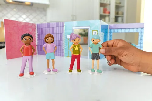Miniatura 2 de MindWare WONDERHOOD - Juego de figuras originales de personajes