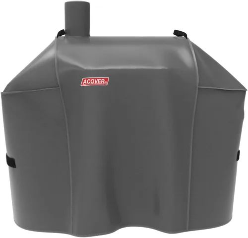 Expert Grill Offset Smoker Cover, Cubierta Impermeable para Parrilla, 56.5 pulgadas Marrón
