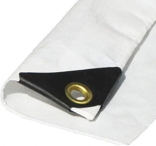 Miniatura 4 de Lona blanca extra resistente de 10'X14
