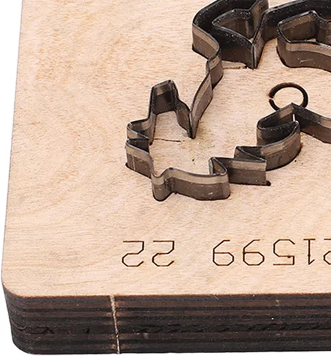 Miniatura 8 de Garosa Troqueles de corte de cuero con forma de caballo Troqueles de metal para álbumes de recortes cortados plantillas hechas a mano Plantilla