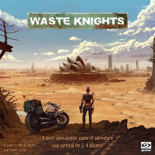 Waste Knights - Un juego de mesa de Ares Games 1-4 jugadores - Juegos de mesa para la familia 45-180 minutos de juego - Juegos para la noche de