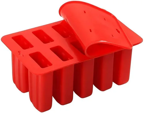 Miniatura 4 de Molde para paletas de silicona de grado alimenticio 4/10 cavidad hecha en casa molde para paletas de cocina sin BPA, congelado helado helado