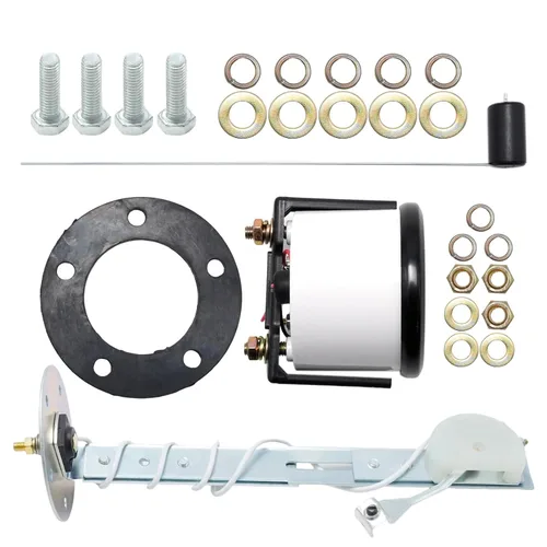Miniatura 9 de Hoypeyfiy - Medidor de nivel de combustible universal de 2 pulgadas 52 mm para coche y SUV con sensor de combustible E-1/2-F puntero 12 V