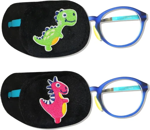 Miniatura 14 de Astropic 2 parches oculares para niños Parche de ojos para niñas para gafas Parches médicos para los ojos para niños con ojo perezoso Parche