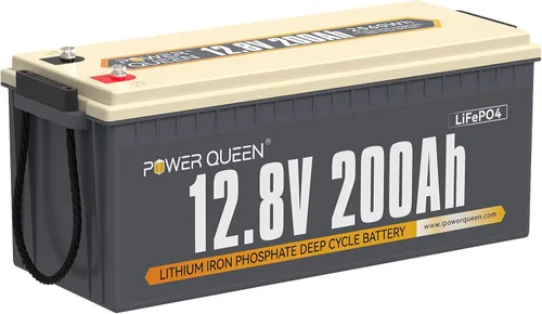 Miniatura 13 de Power Queen Batería LiFePO4 de 12 V 100 Ah, batería de litio del grupo 24, batería de más de 15000 ciclos profundos para caravana con protección BMS