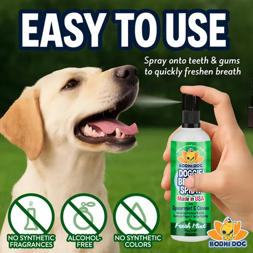 Miniatura 5 de Bodhi Dog Ambientador natural para perros Aliento fresco para perros, sarro y removedor de placa Apoya la salud de los dientes y las encías