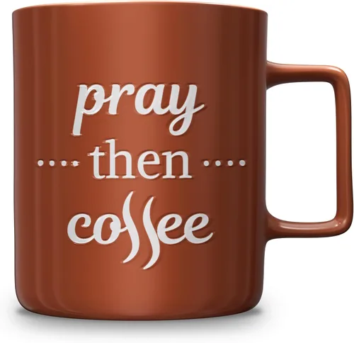 Miniatura 8 de Taza de café de gran tamaño de 22 onzas con cita motivacional Fueled by Jesus – Taza de café extragrande perfecta para regalos – Ideal para té