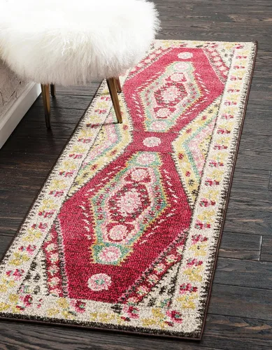 Miniatura 11 de Unique Loom Sedona Collection Southwestern, geométrico, borde, sobreteñido, moderno, tribal, alfombra abstracta de 5 x 8 pies, multicolor y beige
