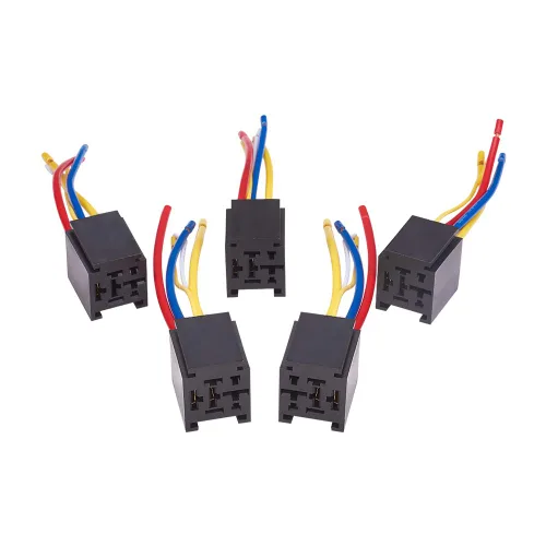 Miniatura 4 de Fielect Base de arnés de enchufe de relé de enclavamiento automotriz 10pcs 4-Pin