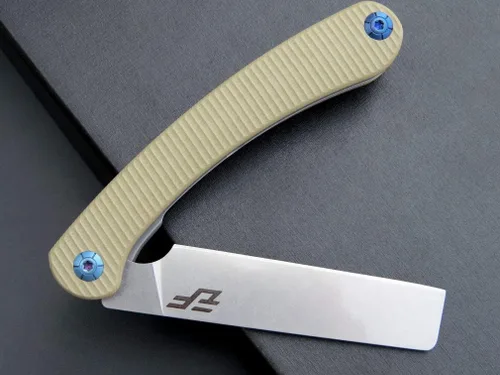 Miniatura 4 de Eafengrow EF939 cuchillo plegable de bolsillo con hoja de acero D2 y mango G10; cuchillo plegable de bolsillo EDC para supervivencia en camping y al