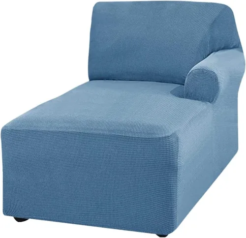 Miniatura 13 de SFYZ HOME Funda de sillón jacquard moderno, de forro polar, funda elástica para sillón izquierdo/derecho para sofá biplaza en forma de L